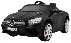 Mercedes sl500 czarny lakierowany samochód na akumulator + pilot
