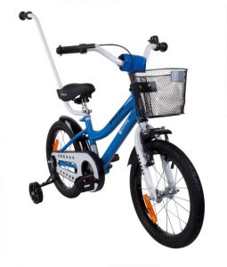 Sun baby junior bmx 16\ niebieski rowerek dla dziecka + prezent 3d