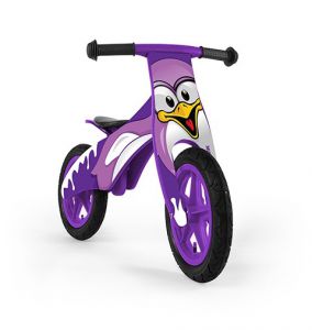 Milly mally duplo pingwin rowerek biegowy drewniany + prezent 3d