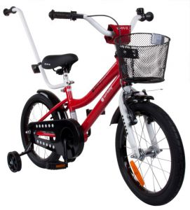 Sun baby junior bmx 16\ czerwony rowerek dla dziecka + prezent 3d