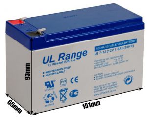 Akumulator agm ultracell ul 12v 7ah \żelowy\ - szybka dostawa lub możliwość odbioru w 39 miastach