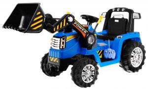Traktorek koparka dla dzieci zp1005 niebieska