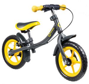 Lionelo dan plus yellow rowerek biegowy hamulec + prezent 3d
