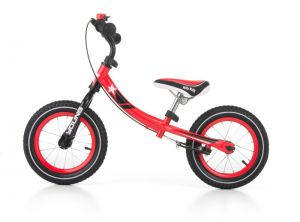 Milly mally young red rowerek biegowy pompowane koła + prezent 3d