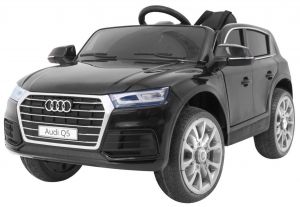 Audi q5 new czarny samochód na akumulator