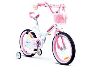 Royal baby jenny 16\ (ro0104)  różowy rowerek dla dziecka + prezent 3d