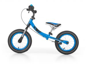 Milly mally young blue rowerek biegowy pompowane koła + prezent 3d