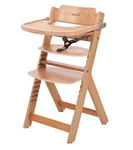 Safety 1st timba natural drewniane krzesełko do karmienia + puzzle