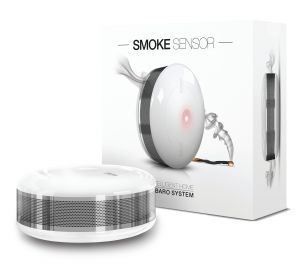 Fibaro smoke sensor (czujnik dymu)  - szybka dostawa lub możliwość odbioru w 39 miastach