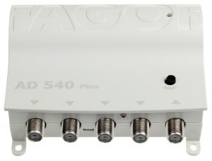 Wzmacniacz antenowy fagor ad540 plus 1wej.+4wyj - szybka dostawa lub możliwość odbioru w 39 miastach