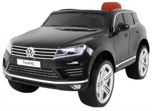 Volkswagen touareg czarny duży samochód dla dziecka
