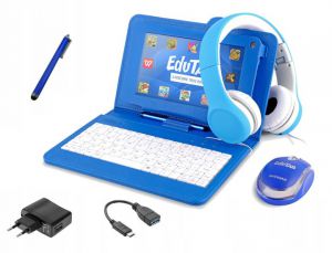 Tablet overmax edutab klawiatura + mysz + słuchawki zestaw
