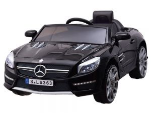 Mercedes sl63 czarny samochód na akumulator + pilot dla rodzica