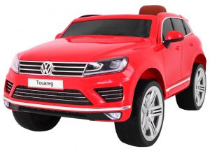 Volkswagen touareg czerwony duży samochód dla dziecka