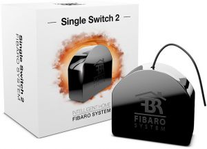 Fibaro single switch (włącznik elektryczny) - szybka dostawa lub możliwość odbioru w 39 miastach