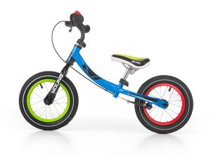 Milly mally young multikolor rowerek biegowy pompowane koła + prezent 3d