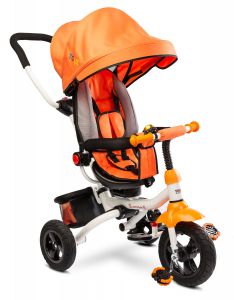 Toyz wroom orange rowerek trzykołowy z obracanym siedziskiem + prezent 3d