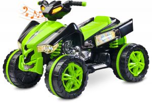 Toyz raptor zielony quad dla dziecka