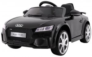 Audi quatro tt rs czarny samochód na akumulator + pilot!