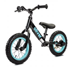 Toyz oliver black rowerek biegowy pompowane koła + prezent 3d